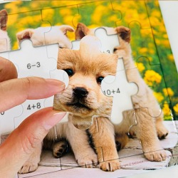 치매예방 인지향상퍼즐 24조각 강아지(연산활동)